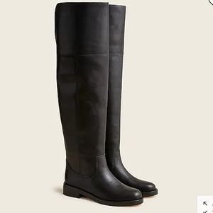 J. Crew Leather over-the-knee riding boots Item BA769